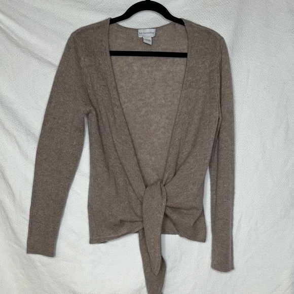 Soft surroundings 100% cashmere cardigan open front size XS - Picture 1 of 6
